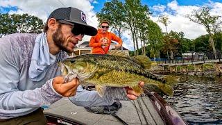 We Should Have Been DQ'd!! Fishing For the WIN At Lake Norman (fall bass fishing)