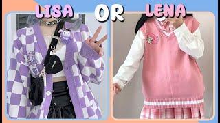 Lisa or Lena (Sanrio Edition) Long Compilation | iQuiz #lisa #lena #sanrio #kuromi #iquiz