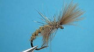 Shuttlecock Caddis - tied by Hans Weilenmann