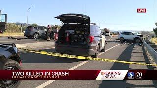 2 dead after crash on Highway 68