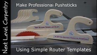 Make Professional Push Sticks for Workshop Safety