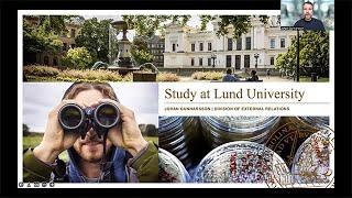 Recorded Webinar: 9 June - Study at Lund University