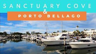 SANCTUARY COVE & PORTO BELLAGO | Gold Coast, Queensland, Australia Travel Vlog 076, 2021