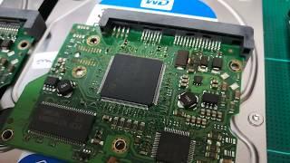 ซ่อมแผงวงจร HDD บอร์ดไหม้ ไฟไม่เข้า ที่มาของคำว่า CHIP หาย!!!