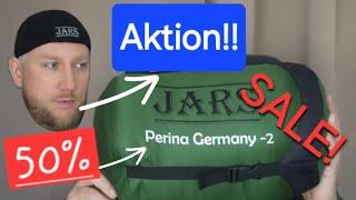 Aktion 50% SALE! Ausverkauf! JARS Daunen Schlafsack "Perina Germany -2" für kalte Tage.