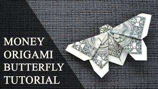 Beautiful MONEY BUTTERFLY | Dollar Origami | Animals and Birds | Tutorial DIY by NProkuda