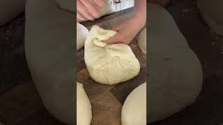 Shaping sourdough bread #baking #homemadebread