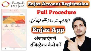 Enjaz App Registration | Enjaz Bank Account Registration | Enjaz Online Money Transfer App