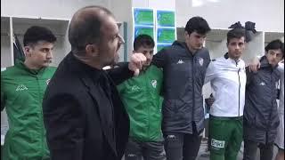 Bursaspor Maç Önü Konuşmalar.  Kazanmak her şey demek değildir ama kazanmayı istemek her şeydir.