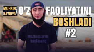 Chodirlardagi mazlumlarga non tarqatdik #falastine #sham #fond