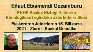 Eñaut Etxamendi: EHHE-Euskal Hiztegi Historiko Etimologikoari egindako azterketa kritikoa