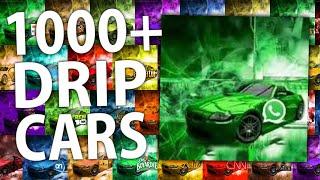 DRIP CARS: THE MOVIE | 1000+ DRIP CAR COMPILATION (ALL CARS)