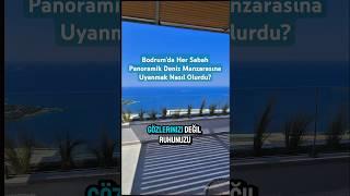 Bodrum Satılık Panoramik Deniz Manazaralı Villa ve Daire Lüks