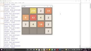 2048 Game in PYTHON!!!!