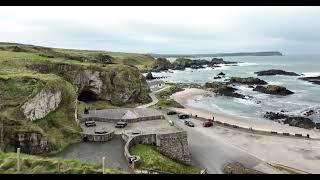 The stunning Ballintoy Harbour