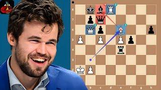 Tactical Dominance: Magnus Carlsen's Brilliant Win vs Alireza Firouzja | Speed Chess 2024