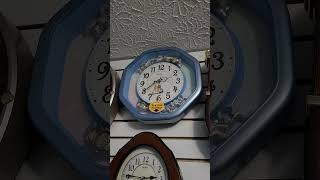 Rhythm "DWS Bedtime Blue" Magic Motion Wall Clock (4MH813WR04)