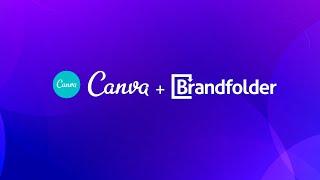 Canva + Brandfolder