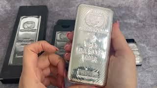 Germania Mint Silver Bars at Bullion Exchanges