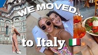 we moved to Italy.... | FLORENCE MOVE VLOG