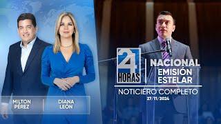 Noticiero de Ecuador (Emisión Estelar 27/11/24)