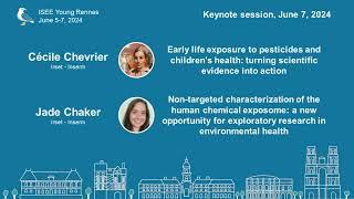 ISEE  Young Rennes 2024 Keynotes with Cecile Chevrier and Jade Chaker