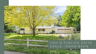 Tour this stunning updated property on an acre in Eagle! 1023 N Pimlico Dr. Eagle, Idaho 83616