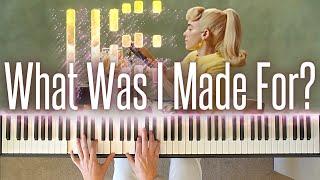 What Was I Made For? - Piano Tutorial