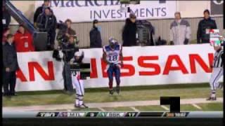 Jamel Richardson Montreal Alouettes Grey Cup 2009 Highlights - November 29 vs. Saskatchewan