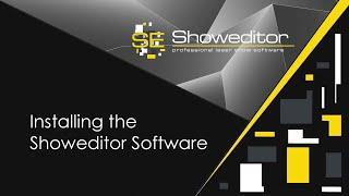 01. Installing the Showeditor software - Showeditor Laser Show Software Tutorial Video