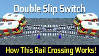 Double Slip Switch Rail Crossing