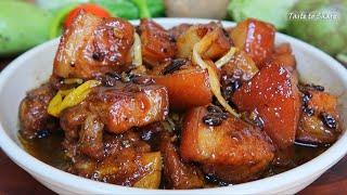 Yummy! This is the Best way to cook Pork Humba  Tastiest ever, Easy pork recipe