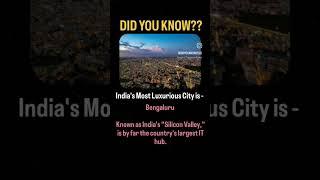 India's Most Luxurious City #Shorts #gk #gyaan #gyaankiduniya #facts #learn #generalknowlege #info
