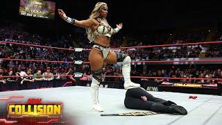Megan Bayne makes AEW Women’s World Champion Toni Storm bow down! | 3/29/2025,  AEW Collision