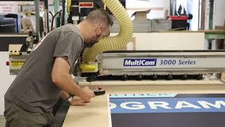 Revolutionizing Fabrication: Unveiling the MultiCam 3000 Series 3-Axis CNC Router