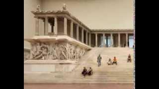 Altar de Zeus en Pérgamo. 180-175 a.C. Museo de Pérgamo. Berlín. Alemania