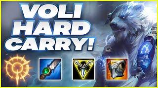 HARD CARRYING ON VOLIBEAR JG | Volibear Jungle Gameplay | League of Legends