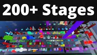 The Obby creator Jump per difficulty chart obby ENCORE (200+ stages)