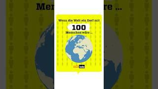 Wenn die Welt ein Dorf mit 100 Menschen wäre | ZDFinfo Doku