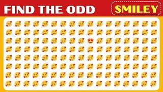 Find the Odd Emoji Out - Smiley Edition  | Fun Emoji Puzzle! | QuickQs