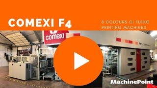 COMEXI F4 8 Colours CI Flexo Printing Machines | COMEXI Machines