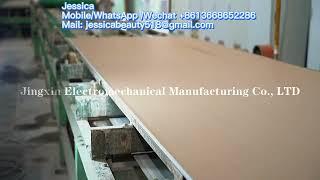 China best small investment gypsum board/sheet/plate manufacturing machine