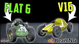 We Built Mid Engine F1 Cars.... Then Raced Them In BeamMP!! Automation - BeamNG