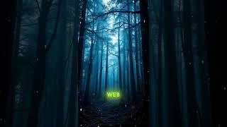 Trees Have a Hidden Internet?! The Secret Wood Wide Web Explained! #nature #trees #science #forest