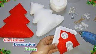 New Economical Christmas Showpiece idea from simple materials | DIY Budget Friendly craft idea