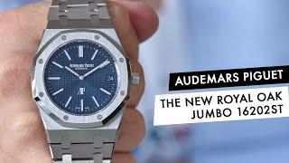 REVIEW: The New Audemars Piguet Royal Oak Jumbo Extra-Thin 16202ST and comparison with the 15202ST