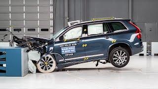 2024 Volvo XC90 updated moderate overlap IIHS crash test