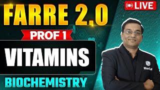 Vitamins | Biochemistry | FARRE 2.0 | MBBS Prof 1 | Dr. Rajesh