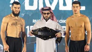 Artur Beterbiev vs Dmitry Bivol • Full Weigh In & Face Off Video