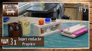 ️ 3 Super einfache Projekte aus Holz #5